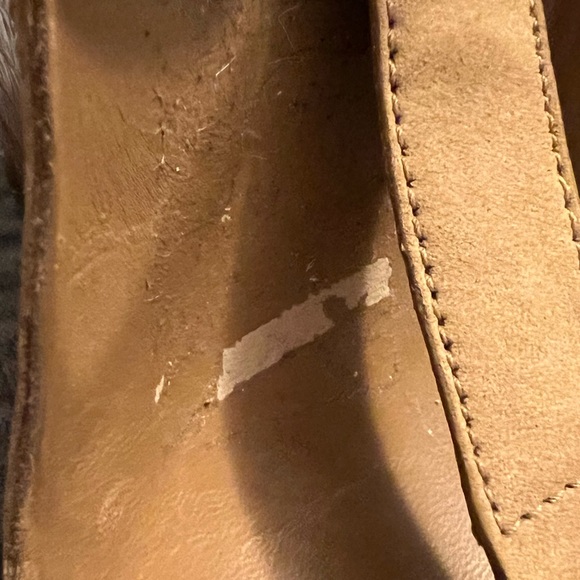 Tory Burch Wedge Sandals Sz 9 - Tan - Picture 5 of 13